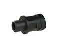 Conduit Fitting, Straight, Black, M12 x 1.5, Conduit Width - 10